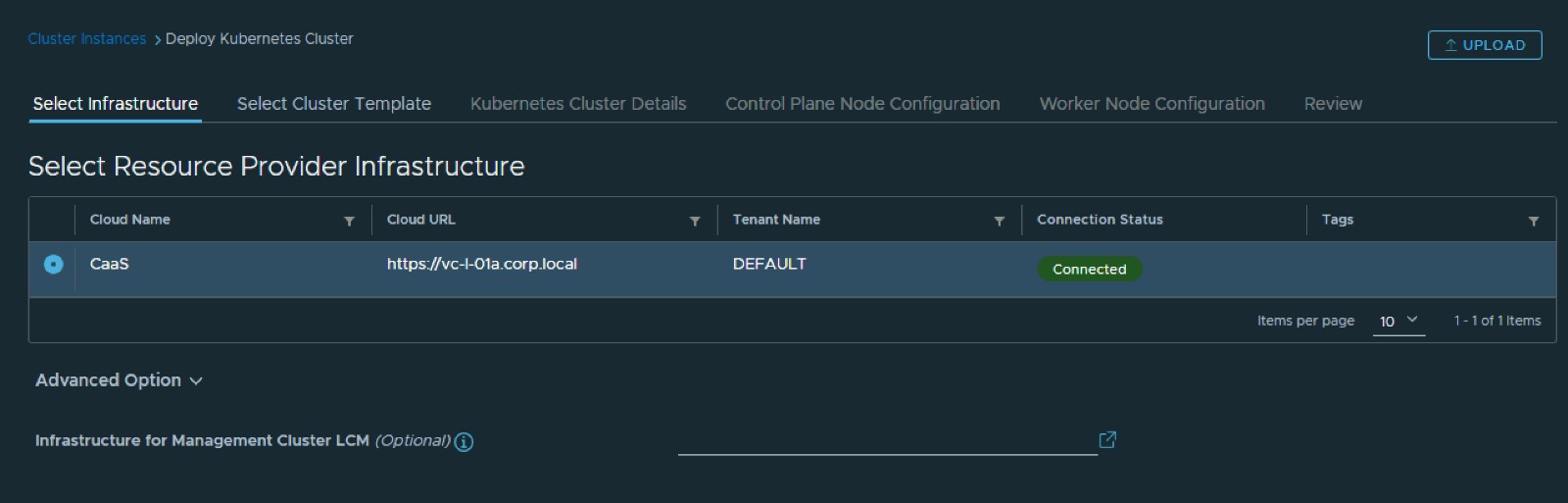 Stretched Cluster Support